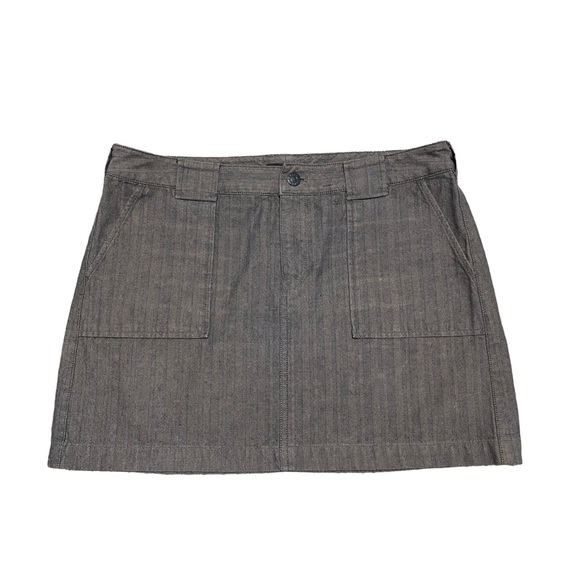 Club Monaco Herringbone Mini Skirt